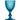 Bicos Azul Water Goblet, Set of 4