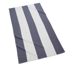 Load image into Gallery viewer, Block Stripe Fouta Beach Towel
