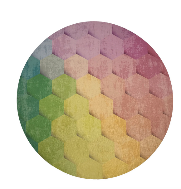 Hex Placemat, Set of 4